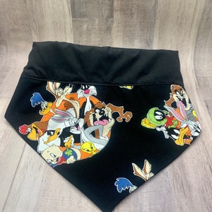 Looney Cartoon Over the Collar Dog Bandana