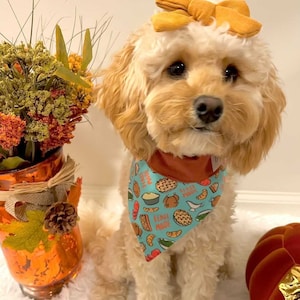 Feast Mode Over the Collar Dog Bandana