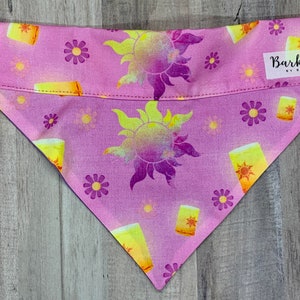 Tangled Over the Collar Dog Bandana