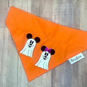 No So Scary GLOW in the Dark Over the Collar Dog Bandana