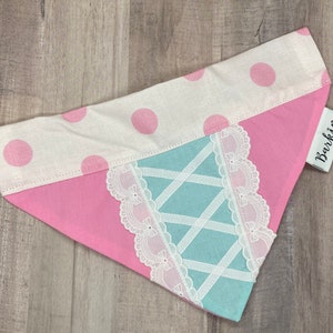 Bo Peep Over the Collar Dog Bandana