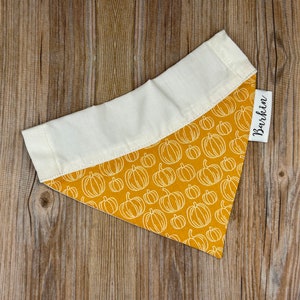 Pumpkins Over the Collar Dog Bandana