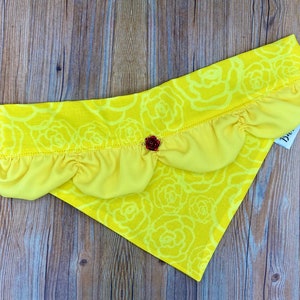 Belle Over the Collar Dog Bandana