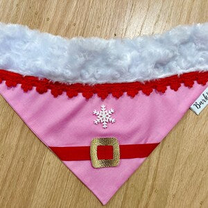 Elf Friends Over the Collar Dog Bandana