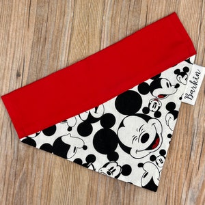 Mouse Over the Collar Dog Bandana