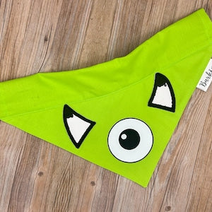 Mike Monster Over the Collar Dog Bandana