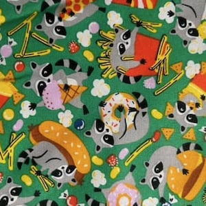 Trash Panda Over the Collar Dog Bandana