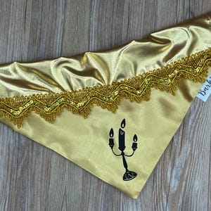 Lumiere Light Up Over the Collar Dog Bandana
