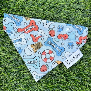 July Dogs Over the Collar Dog Bandana