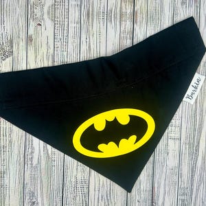 Bat Hero Over the Collar Dog Bandana
