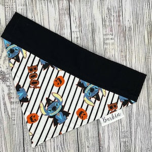 Hawaiian Alien Halloween Over the Collar Dog Bandana