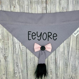 Eeyore Over the Collar Dog Bandana
