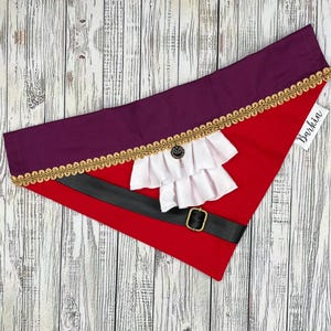 Captain Hook Over the Collar Dog Bandana
