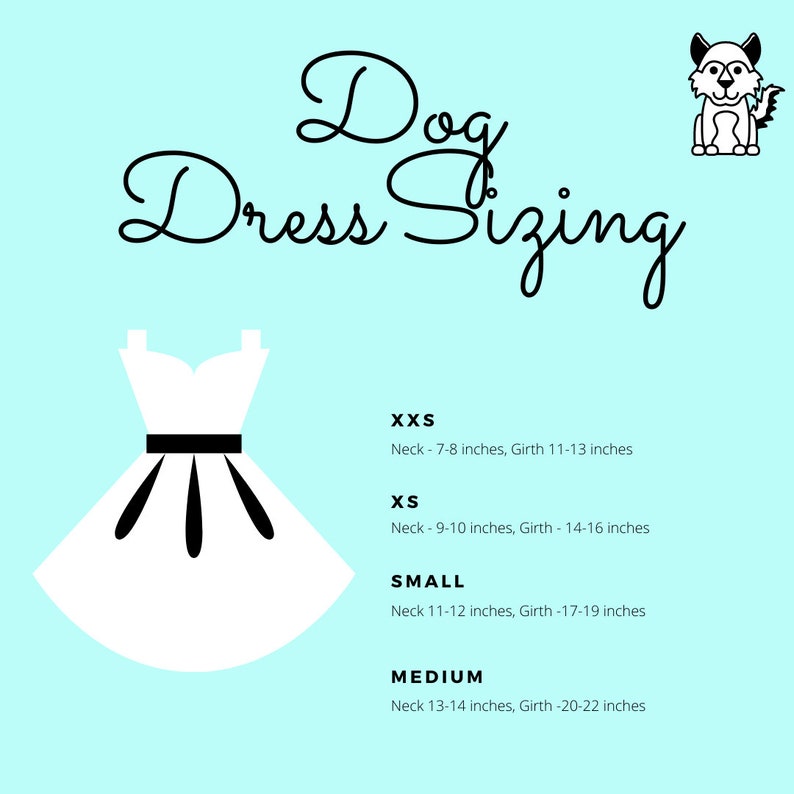 Spring Time Gingham Dog Dress with Velcro and Matching Hair Bow
