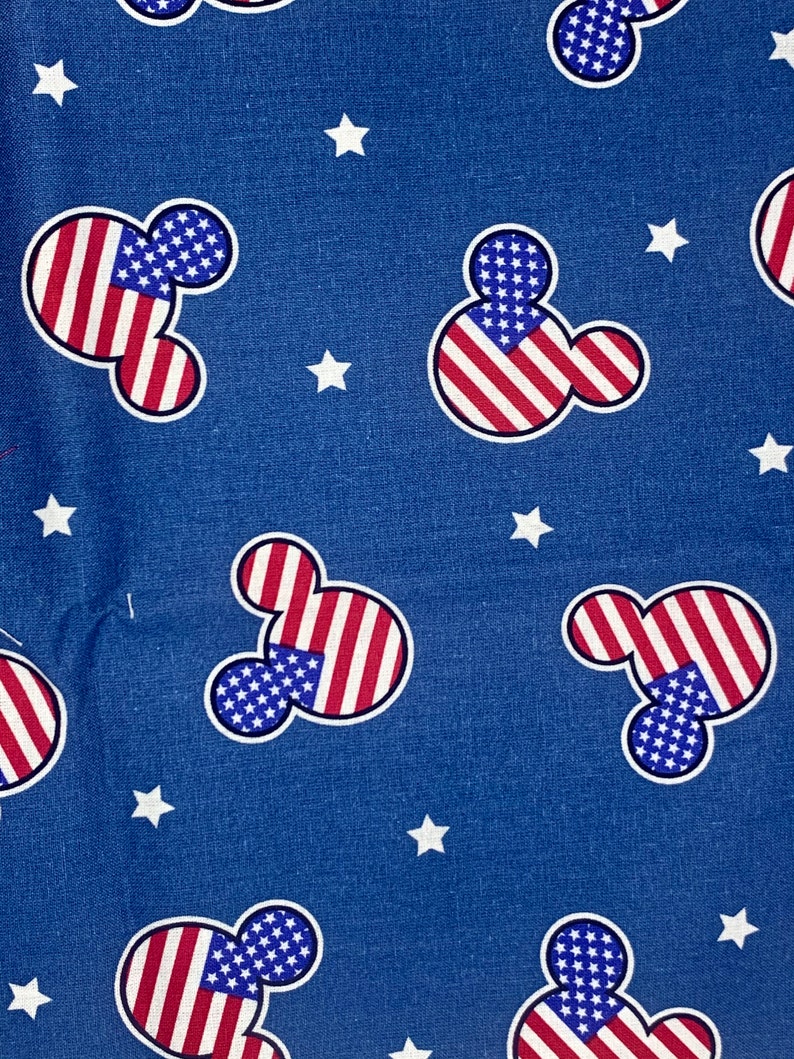 Mickey Mouse Patriotic Summer Over the Collar Dog Bandana