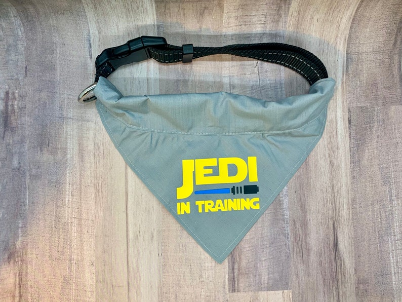 Jedi In Training Over the Collar Dog Bandana