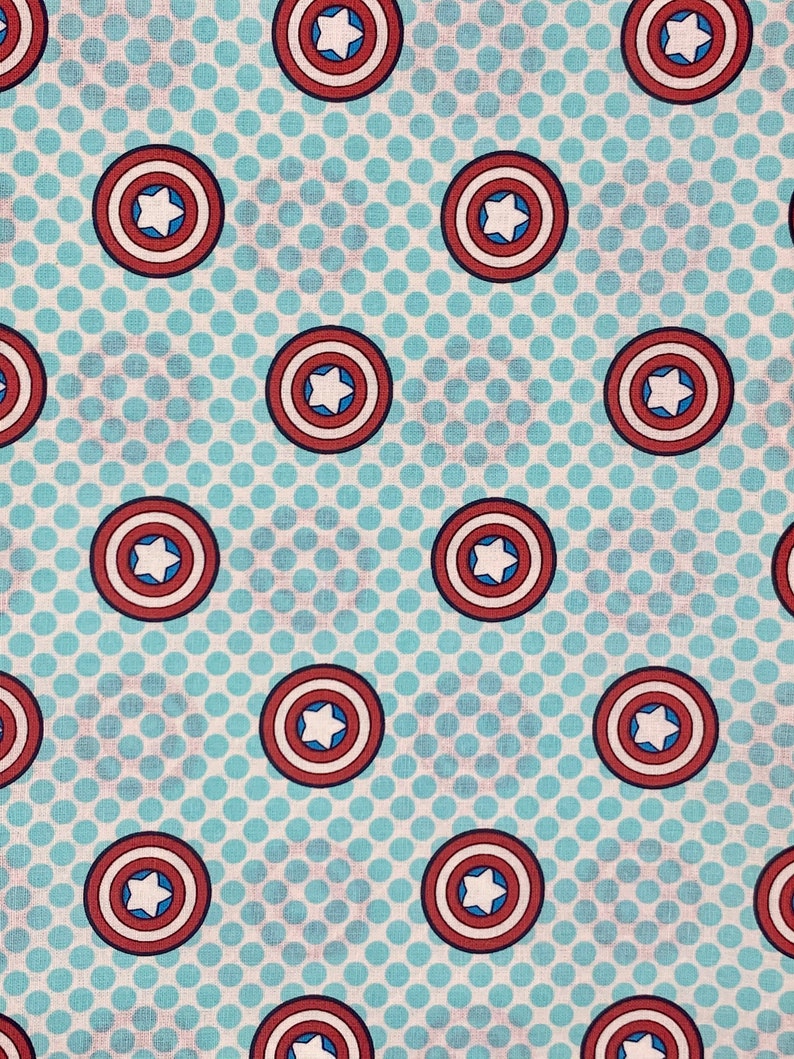 Captain America Patriotic Summer Over the Collar Dog Bandana