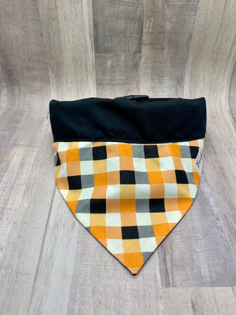 Personalized Halloween Paid Over the Collar Dog Bandana