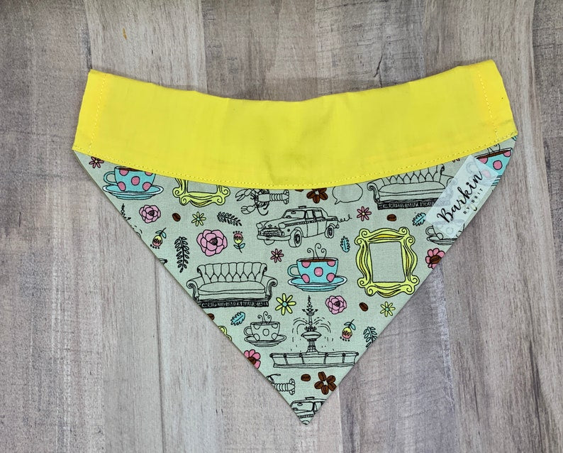 FRIENDS Over the Collar Dog Bandana