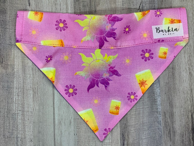 Tangled Over the Collar Dog Bandana