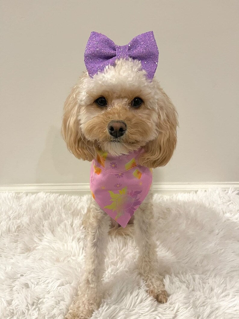 Tangled Over the Collar Dog Bandana
