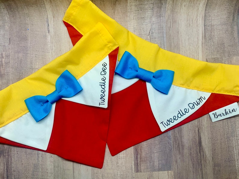 Tweedles Over the Collar Dog Bandana