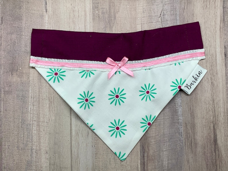 Haunted Ballerina Over the Collar Dog Bandana