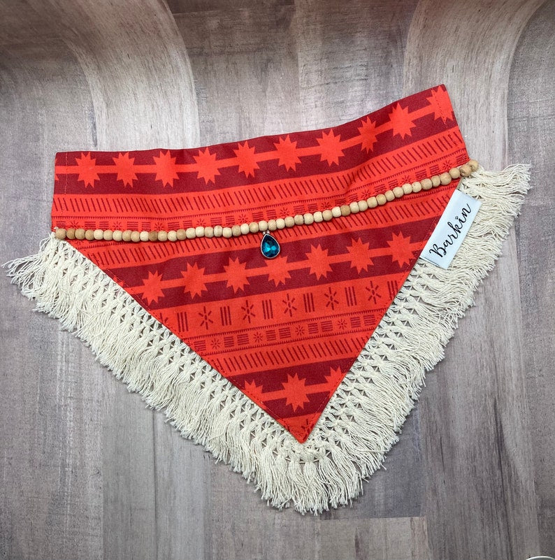 Moana Over the Collar Dog Bandana