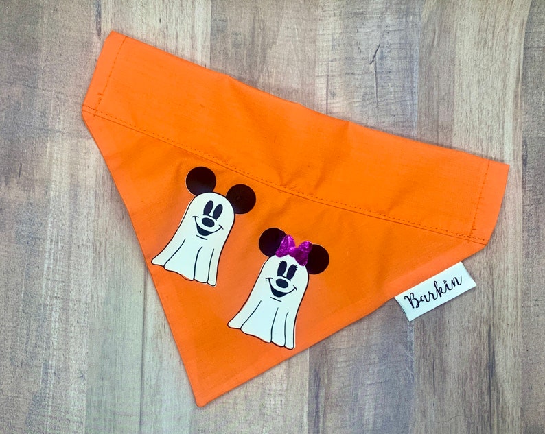 No So Scary GLOW in the Dark Over the Collar Dog Bandana