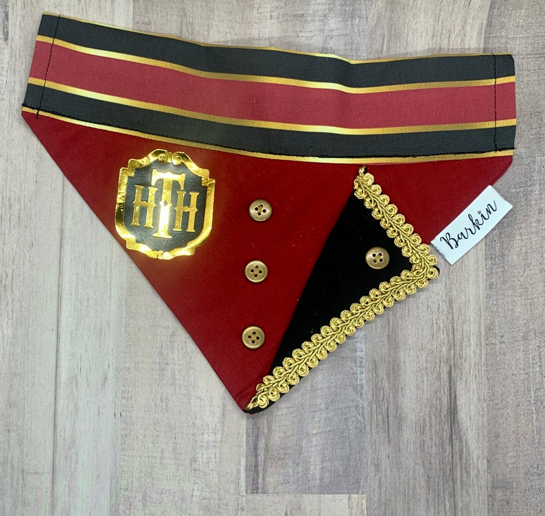 Disneyland Disneyworld Hollywood Tower Hotel Over the Collar Dog Bandana
