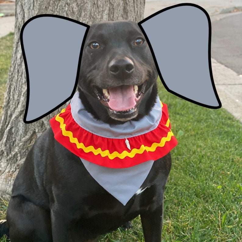 Dumbo Over the Collar Dog Bandana