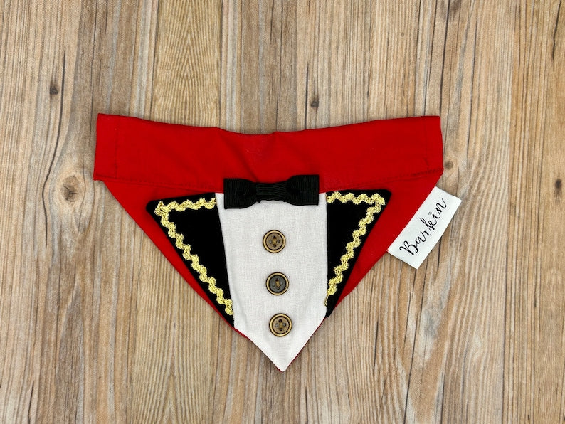 Ring Master Over the Collar Dog Bandana