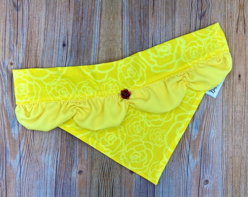Belle Over the Collar Dog Bandana