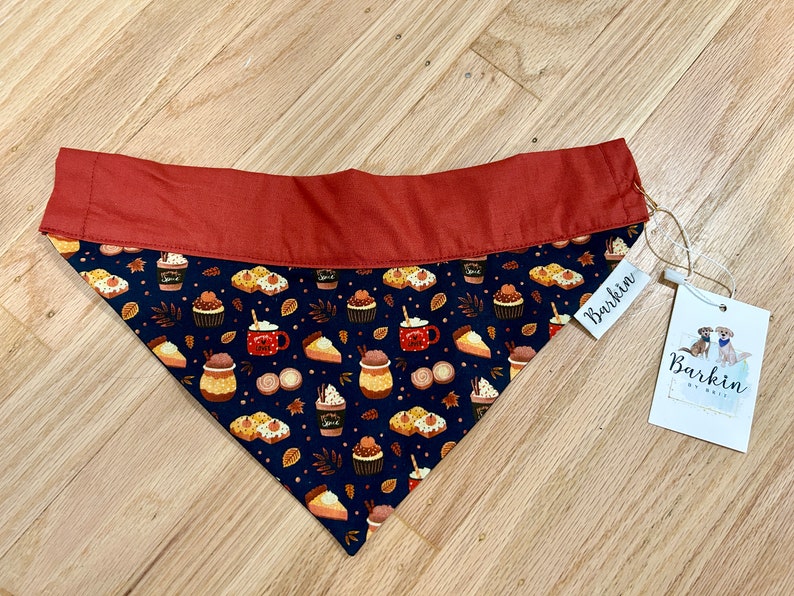 PSL Feast Over the Collar Dog Bandana