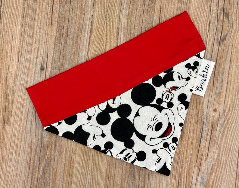 Mouse Over the Collar Dog Bandana