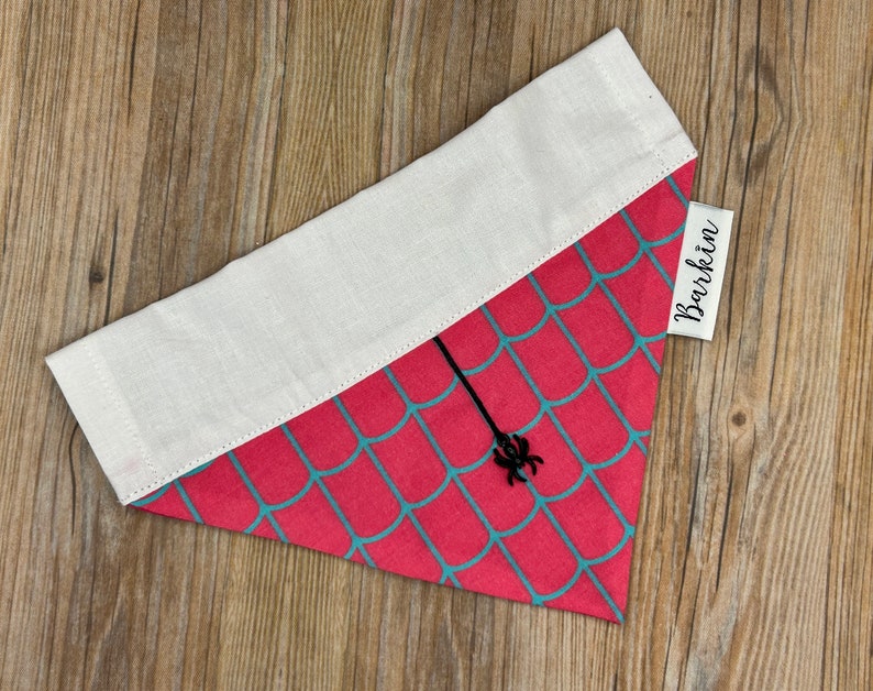 Ghost Web Over the Collar Dog Bandana