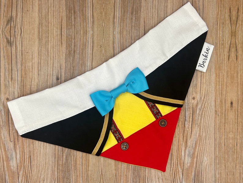 Pinocchio Over the Collar Dog Bandana