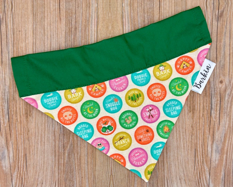Dog Scout Over the Collar Dog Bandana