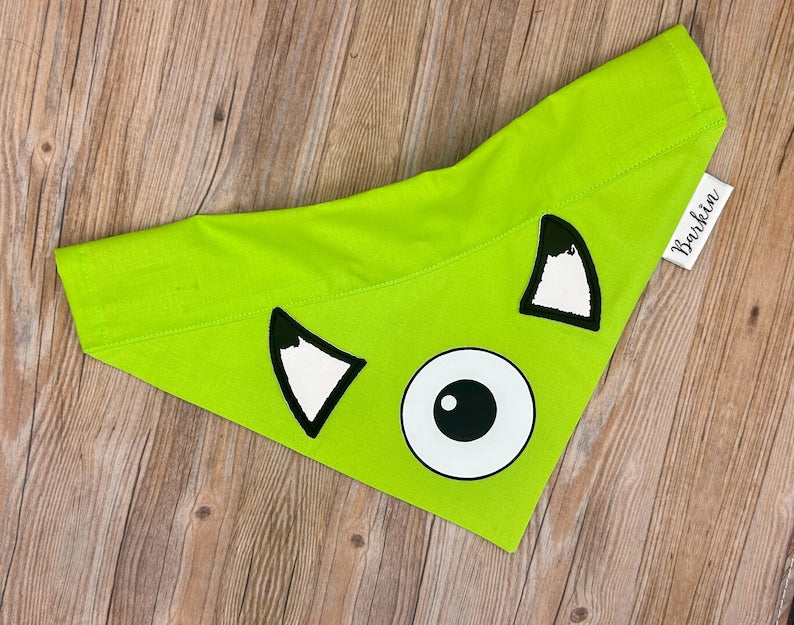 Mike Monster Over the Collar Dog Bandana