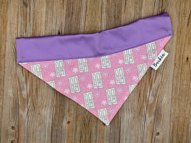 Boo's Door Over the Collar Dog Bandana