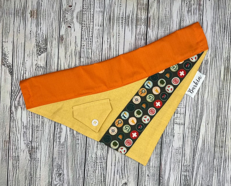 Russell UP Over the Collar Dog Bandana