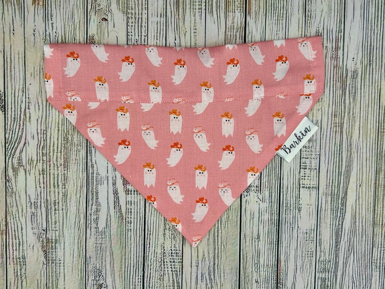 Cowboy Ghosts Over the Collar Dog Bandana