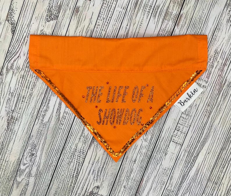Life of a Showdog Over the Collar Dog Bandana