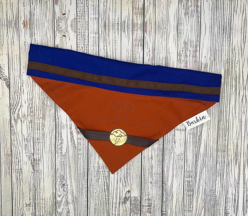 Strong God Over the Collar Dog Bandana